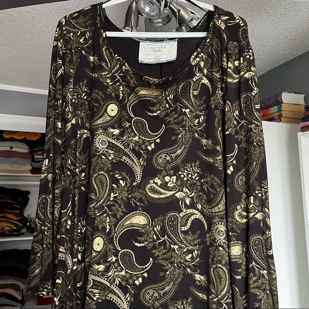 Hippie oversized summer dress